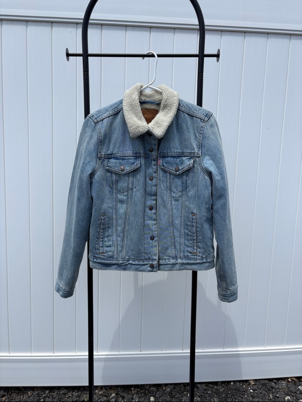 Levis Denim Jacket with Sherpa Collar